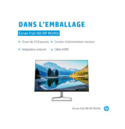 HP Écran FHD M24fe Écran FHD HP M24fe  (43G27AA)