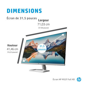 HP Écran Full HD M32f Écran Full HD HP M32f  (2H5M7AA)