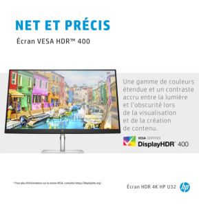 HP Écran HDR U32 4K Écran HDR HP U32 4K (368Y5AA)