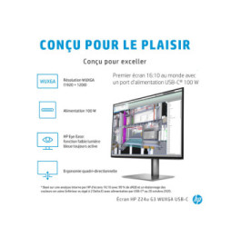 HP Écran Z24u G3 WUXGA USB-C Écran HP Z24u G3 WUXGA USB-C  (1C4Z6AA)
