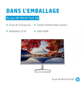 HP Écran FHD M24f Écran FHD HP M24f  (2D9K0AA)