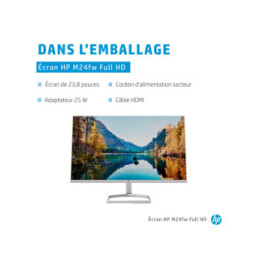 HP Écran FHD M24fw Écran FHD HP M24fw  (2D9K1AA)