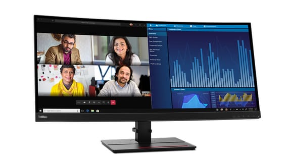 Lenovo ThinkVision P34w-20 LED display 86,7 cm (34.1") 3440 x 1440 pixels Wide Quad HD Noir (63F2RAT3EU)