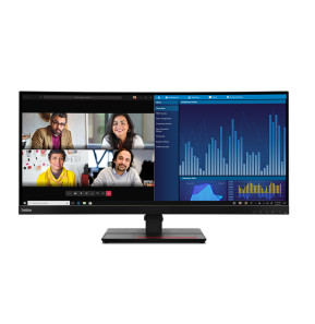 Lenovo ThinkVision P34w-20 LED display 86,7 cm (34.1") 3440 x 1440 pixels Wide Quad HD Noir (63F2RAT3EU)