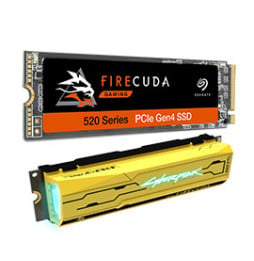 Seagate FireCuda 520 M.2 1 To PCI Express 4.0 3D TLC NAND NVMe (ZP1000GV3A012)