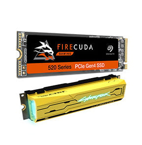 Seagate FireCuda 520 M.2 1 To PCI Express 4.0 3D TLC NAND NVMe (ZP1000GV3A012)