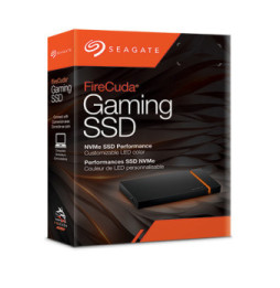 Seagate FireCuda 1 To Noir Gaming SSD, 1TB, NVMe, USB 3.2 Type-C  (STJP1000400)
