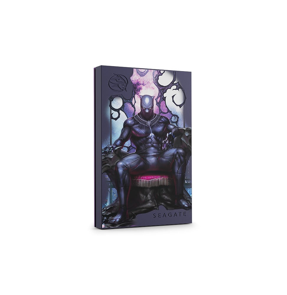 Seagate FireCuda King of Wakanda Special Edition disque dur externe 2 To Multicolore (STLX2000400)