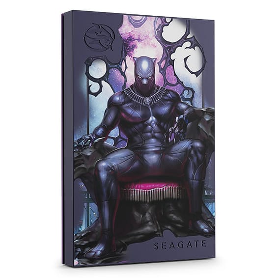 Seagate FireCuda King of Wakanda Special Edition disque dur externe 2 To Multicolore (STLX2000400)