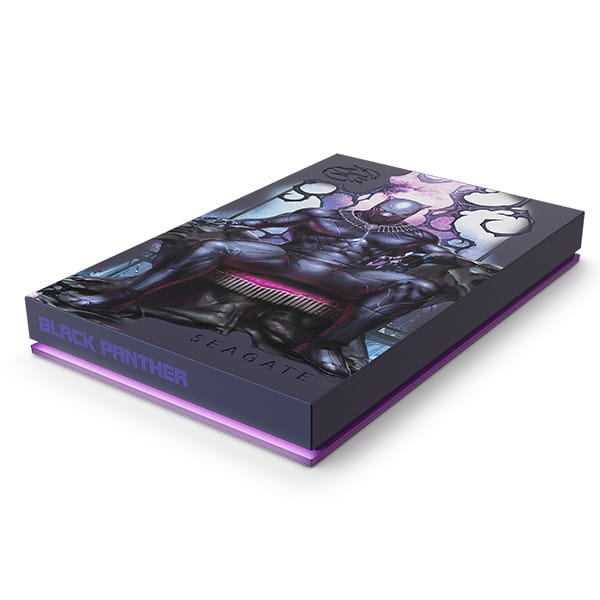 Seagate FireCuda King of Wakanda Special Edition disque dur externe 2 To Multicolore (STLX2000400) — image 2