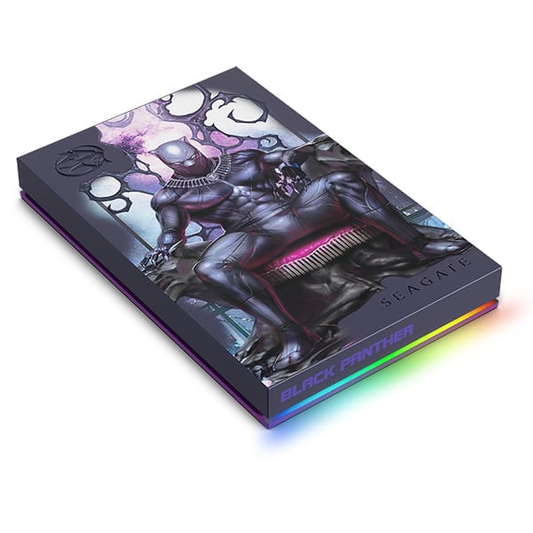 Seagate FireCuda King of Wakanda Special Edition disque dur externe 2 To Multicolore (STLX2000400) — image 3