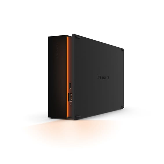 Seagate FireCuda Gaming Hub disque dur externe 16 To Noir 16 To, USB 3.0, 49.2x206x128 mm  (STKK16000400)