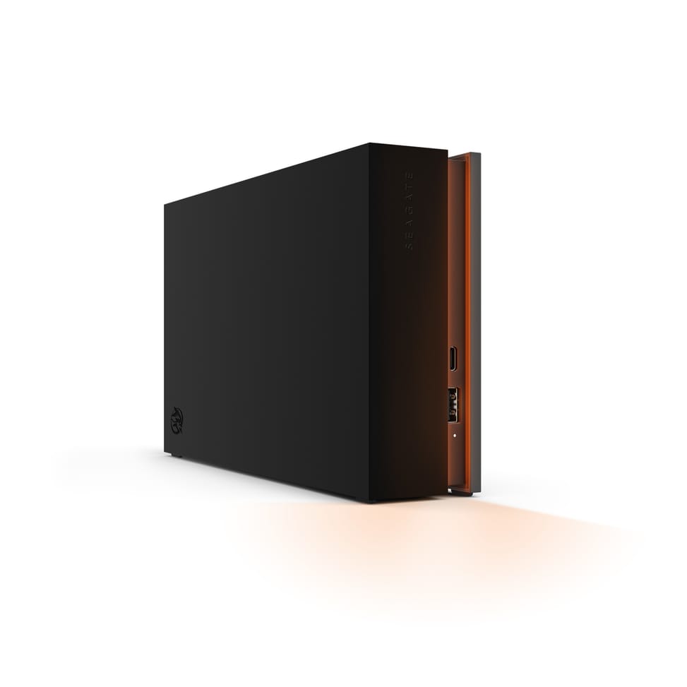 Seagate FireCuda Gaming Hub disque dur externe 8 To Noir 8 To, USB 3.0, 49.2x206x128 mm  (STKK8000400) — image 4