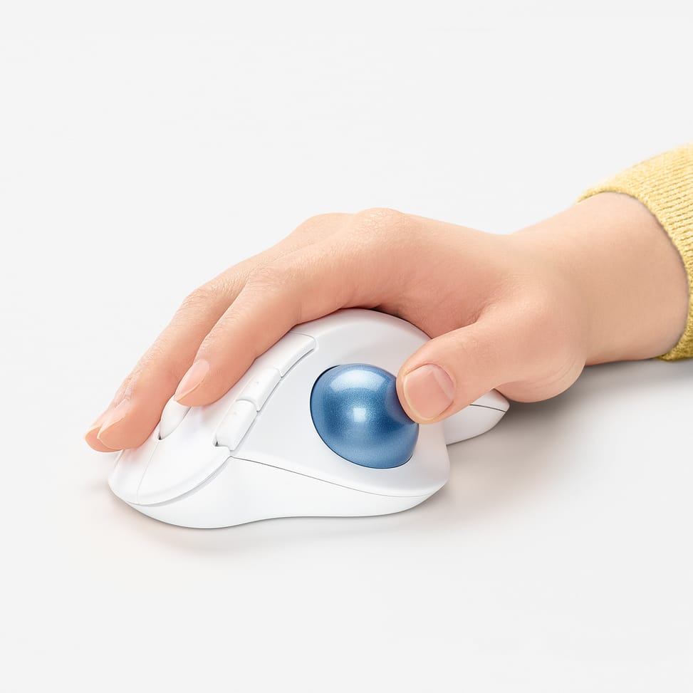 Logitech ERGO M575 Trackball 5 buttons, Bluetooth, Trackball, 400 - 2000 Dpi, 100 x 134 x 48 mm, 145 g  (910-005870) — image 2