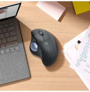 Logitech ERGO M575 Trackball 5 buttons, Bluetooth, Trackball, 400 - 2000 Dpi, 100 x 134 x 48 mm, 145 g  (910-005870)