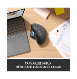 Logitech ERGO M575 Trackball 5 buttons, Bluetooth, Trackball, 400 - 2000 Dpi, 100 x 134 x 48 mm, 145 g  (910-005870)
