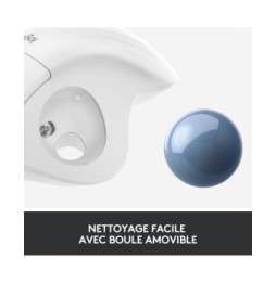 Logitech ERGO M575 Trackball 5 buttons, Bluetooth, Trackball, 400 - 2000 Dpi, 100 x 134 x 48 mm, 145 g  (910-005870)
