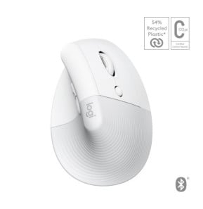 Logitech Lift for Mac souris Droitier RF sans fil + Bluetooth Optique 4000 DPI (910-006477)