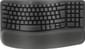 Logitech Wave Keys clavier RF sans fil + Bluetooth AZERTY Français Graphite (920-012286)