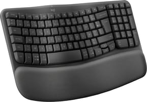 Logitech Wave Keys clavier RF sans fil + Bluetooth AZERTY Français Graphite (920-012286) — image 2