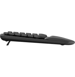 Logitech Wave Keys clavier RF sans fil + Bluetooth AZERTY Français Graphite (920-012286)