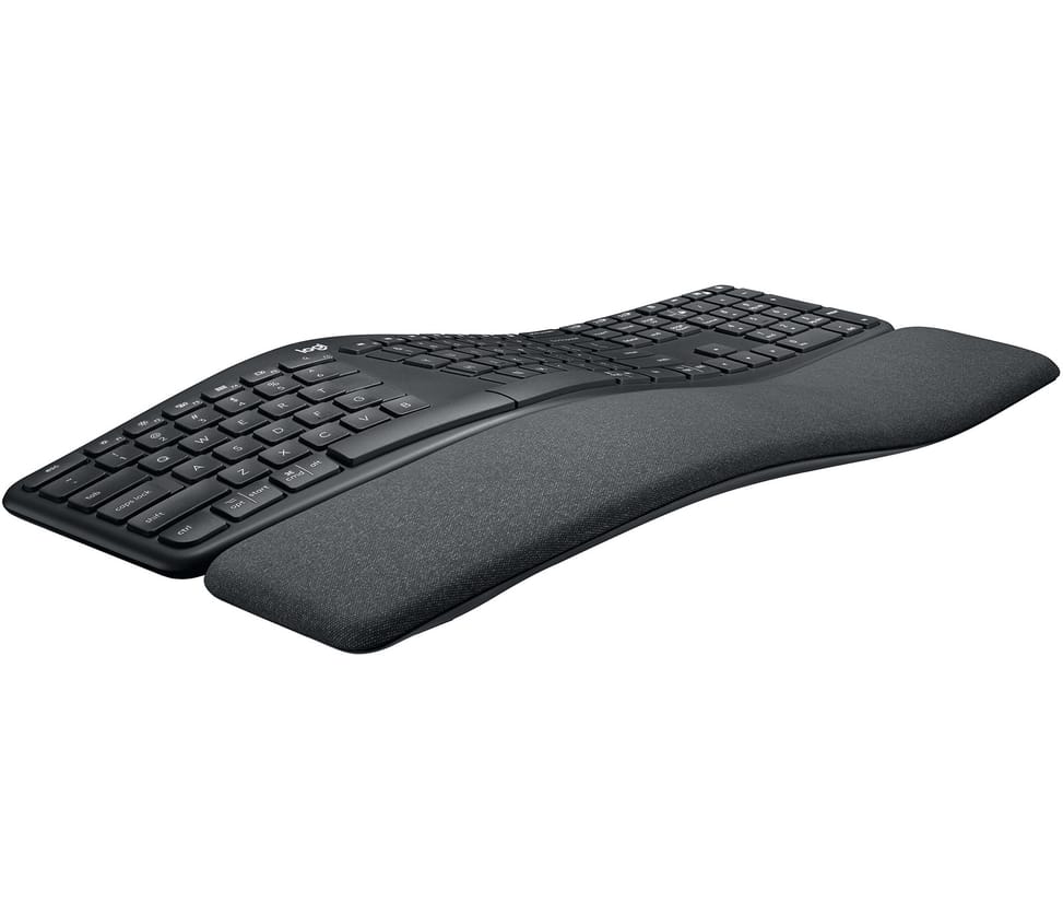 Logitech Ergo K860 clavier RF sans fil + Bluetooth Français Graphite (920-010104) — image 2