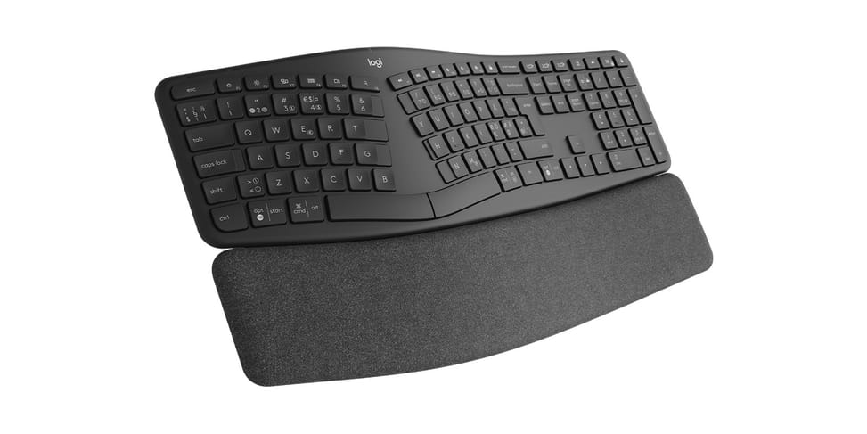 Logitech Ergo K860 clavier RF sans fil + Bluetooth Français Graphite (920-010104) — image 3