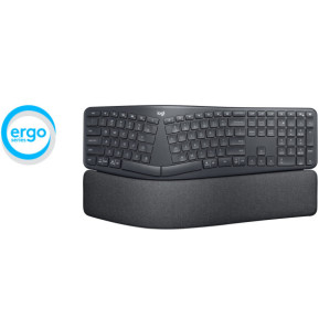 Logitech Ergo K860 clavier RF sans fil + Bluetooth Français Graphite (920-010104)