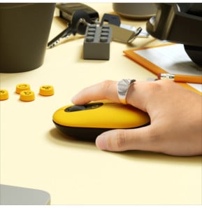 Logitech POP Mouse souris Ambidextre RF sans fil + Bluetooth Optique 4000 DPI (910-006546)