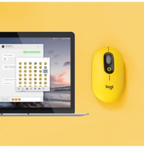 Logitech POP Mouse souris Ambidextre RF sans fil + Bluetooth Optique 4000 DPI (910-006546)