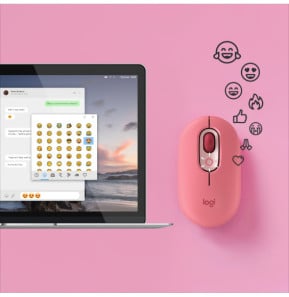 Logitech POP Mouse souris Ambidextre RF sans fil + Bluetooth Optique 4000 DPI (910-006548)