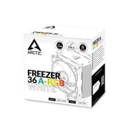 ARCTIC ACFRE00125A système de refroidissement d’ordinateur Processeur Refroidisseur d'air 12 cm Blanc 1 pièce(s)