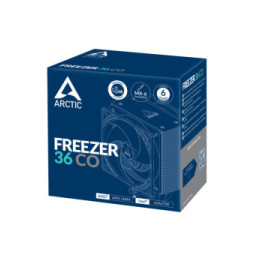 ARCTIC Freezer 36 CO Processeur Refroidisseur d'air 12 cm Noir, Argent 1 pièce(s) (ACFRE00122A)