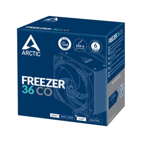 ARCTIC Freezer 36 CO Processeur Refroidisseur d'air 12 cm Noir, Argent 1 pièce(s) (ACFRE00122A) — image 6