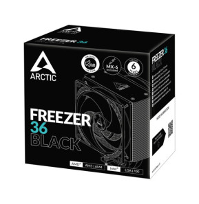 ARCTIC Freezer 36 Processeur Refroidisseur d'air 12 cm Noir 1 pièce(s) (ACFRE00123A)