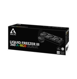 ARCTIC Liquid Freezer III 360 A-RGB Processeur Refroidisseur de liquide tout-en-un 12 cm Noir 1 pièce(s) (ACFRE00144A)
