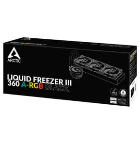 ARCTIC Liquid Freezer III 360 A-RGB Processeur Refroidisseur de liquide tout-en-un 12 cm Noir 1 pièce(s) (ACFRE00144A)