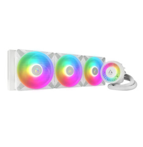 ARCTIC Liquid Freezer III 420 A-RGB Processeur Refroidisseur de liquide tout-en-un 14 cm Blanc 1 pièce(s) (ACFRE00153A)