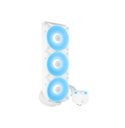 ARCTIC Liquid Freezer III 420 A-RGB Processeur Refroidisseur de liquide tout-en-un 14 cm Blanc 1 pièce(s) (ACFRE00153A)