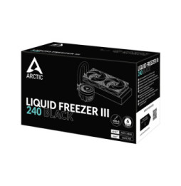 ARCTIC Liquid Freezer III 240 Processeur Refroidisseur de liquide tout-en-un 12 cm Noir 1 pièce(s) (ACFRE00134A)