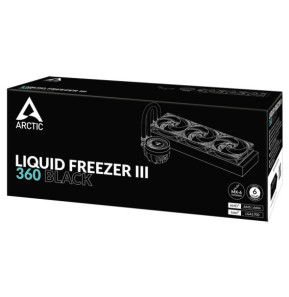 ARCTIC Liquid Freezer III 360 Processeur Refroidisseur de liquide tout-en-un 12 cm Noir 1 pièce(s) (ACFRE00136A)