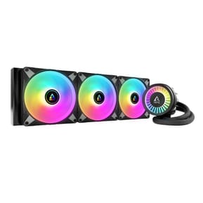 ARCTIC Liquid Freezer III 420 A-RGB Processeur Refroidisseur de liquide tout-en-un 14 cm Noir 1 pièce(s) (ACFRE00145A)