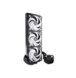 ARCTIC Liquid Freezer III 420 A-RGB Processeur Refroidisseur de liquide tout-en-un 14 cm Noir 1 pièce(s) (ACFRE00145A)
