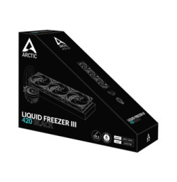 ARCTIC Liquid Freezer III 420 Processeur Refroidisseur de liquide tout-en-un 14 cm Noir 1 pièce(s) (ACFRE00137A)