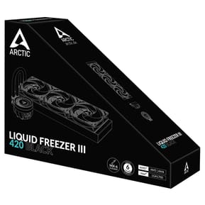 ARCTIC Liquid Freezer III 420 Processeur Refroidisseur de liquide tout-en-un 14 cm Noir 1 pièce(s) (ACFRE00137A) — image 6
