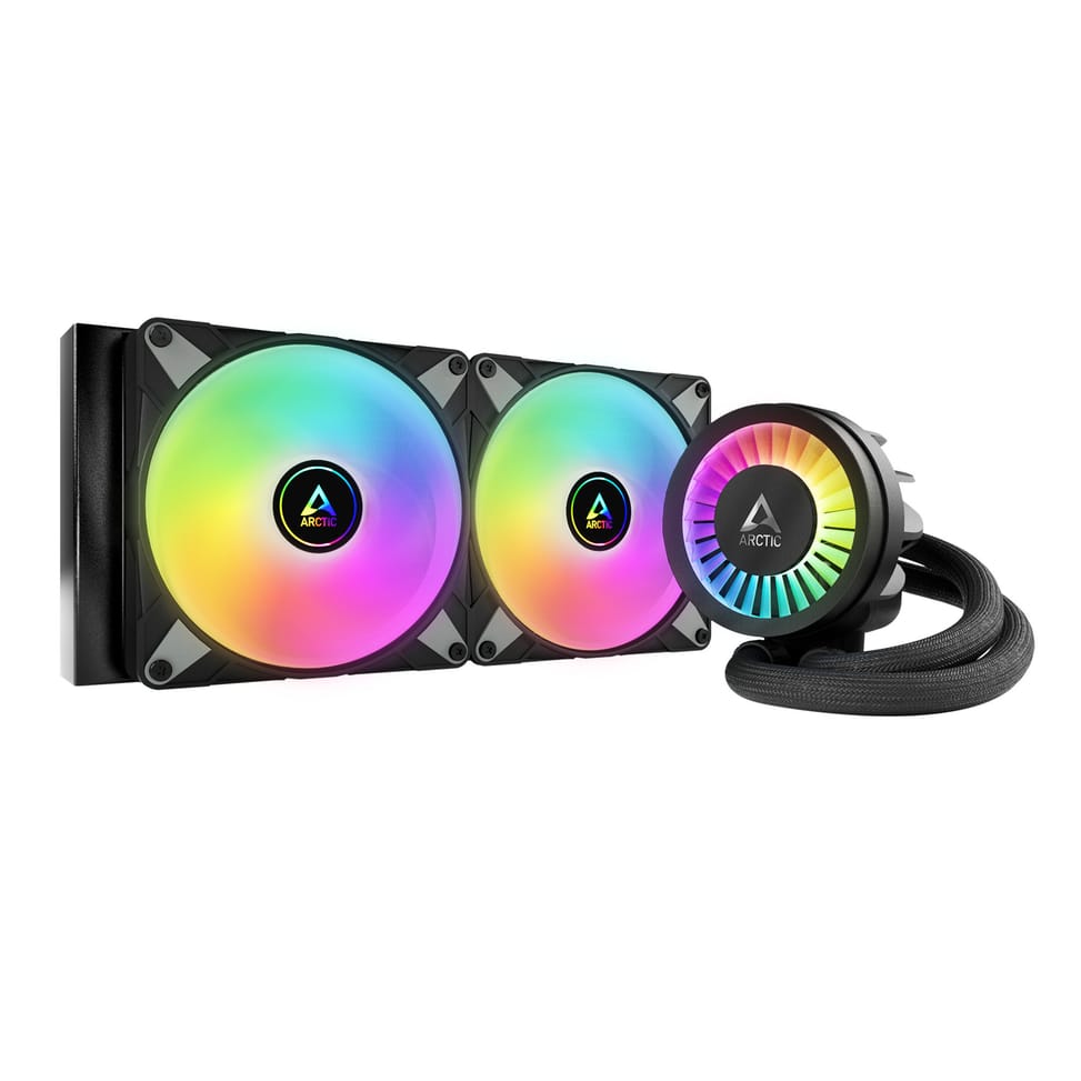 ARCTIC Liquid Freezer III 280 A-RGB Processeur Refroidisseur de liquide tout-en-un 14 cm Noir 1 pièce(s) (ACFRE00143A) — image 2