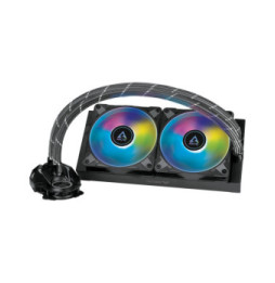 ARCTIC Liquid Freezer II 240 A-RGB Processeur Refroidisseur de liquide tout-en-un 12 cm Noir 1 pièce(s) (ACFRE00093A)