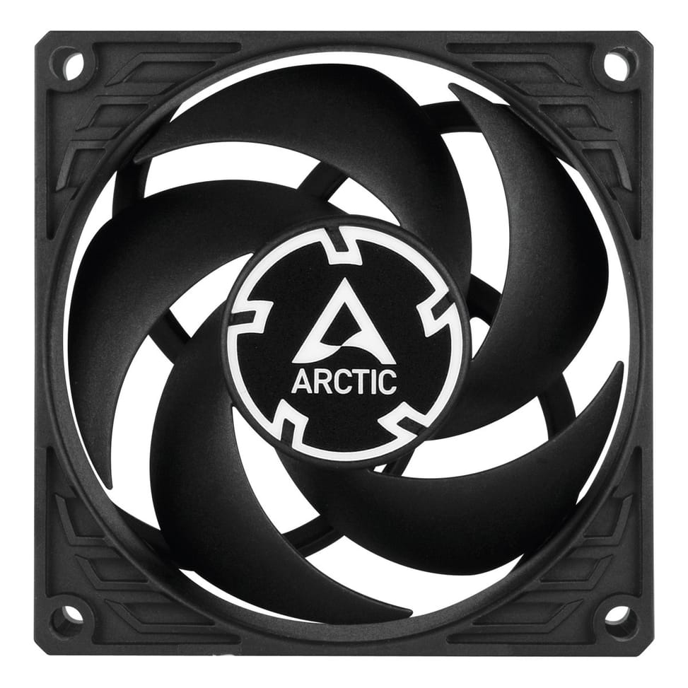 ARCTIC P8 PWM PST Boitier PC Ventilateur 8 cm Noir (ACFAN00150A) — image 2