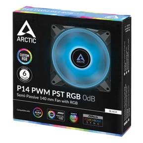 ARCTIC P14 PWM PST RGB 0dB Boitier PC Ventilateur 14 cm Noir 1 pièce(s) (ACFAN00238A) — image 5