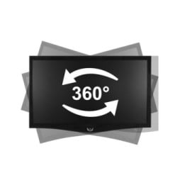 ARCTIC W1A 109,2 cm (43") Noir Mur (ORAEQ-MA005-GB)
